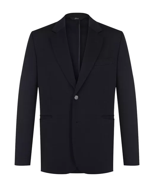 Brioni Однобортный шерстяной пиджак