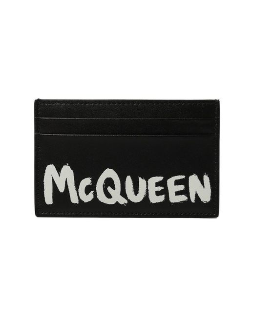 Alexander McQueen Кожаный футляр для кредитных карт