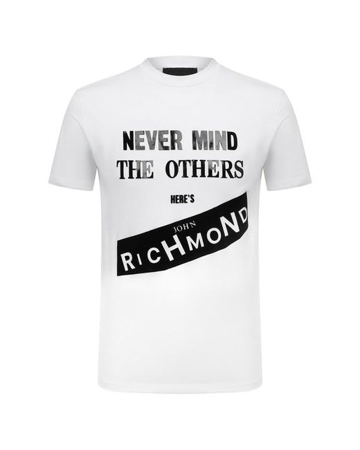 John Richmond Хлопковая футболка