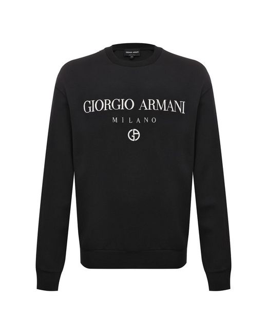 Giorgio Armani Хлопковый свитшот