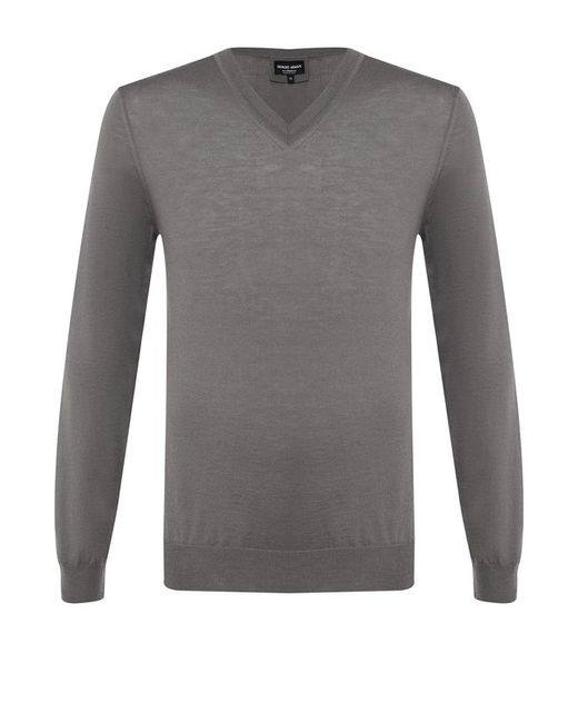 Giorgio Armani Кашемировый пуловер тонкой вязки