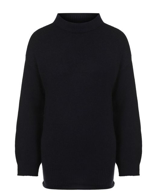 Giorgio Armani Кашемировый пуловер с воротником-стойкой