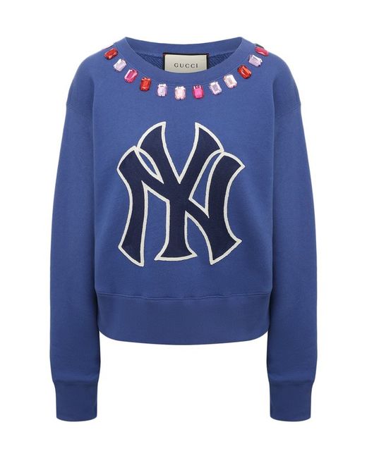 Gucci Хлопковый свитшот x NY Yankees