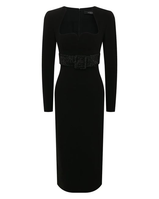 Versace Шелковое платье