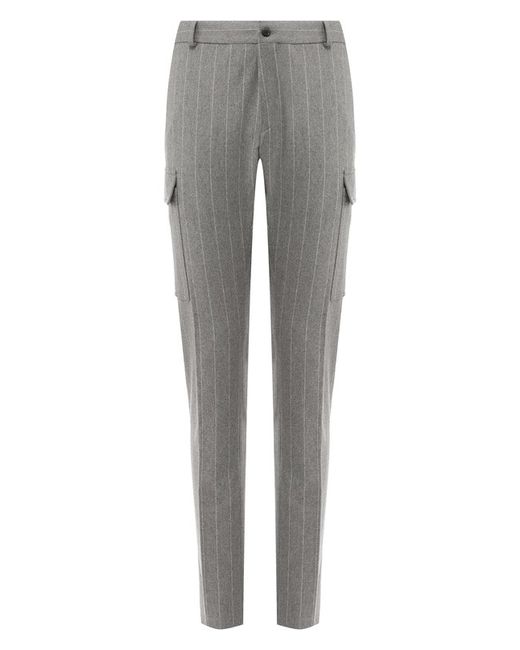 Ralph Lauren Шерстяные брюки прямого кроя