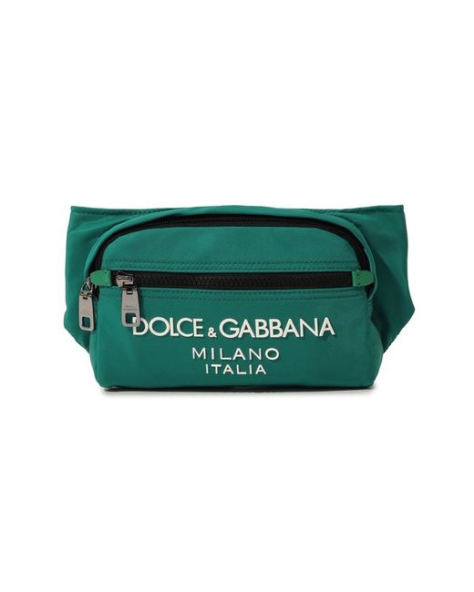 Dolce & Gabbana Текстильная поясная сумка