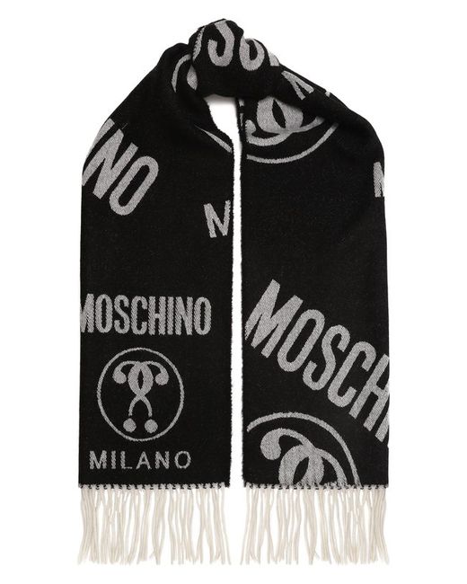 Moschino Шерстяной шарф