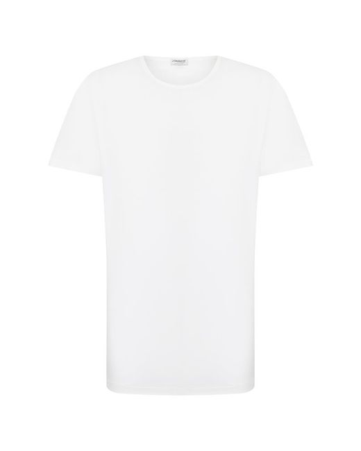 Zimmerli Хлопковая футболка с круглым вырезом