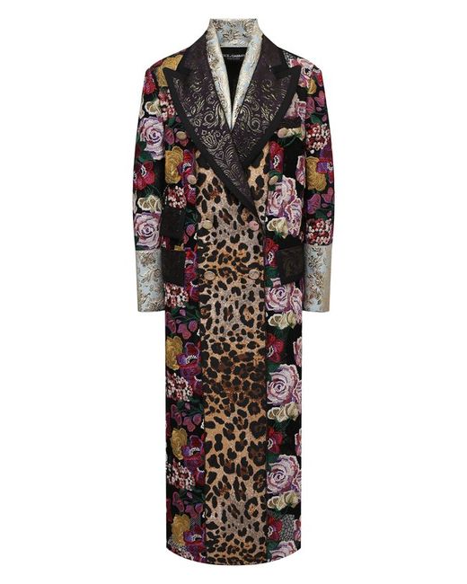 Dolce & Gabbana Двубортное пальто