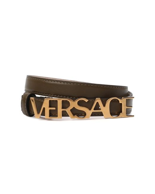 Versace Кожаный ремень