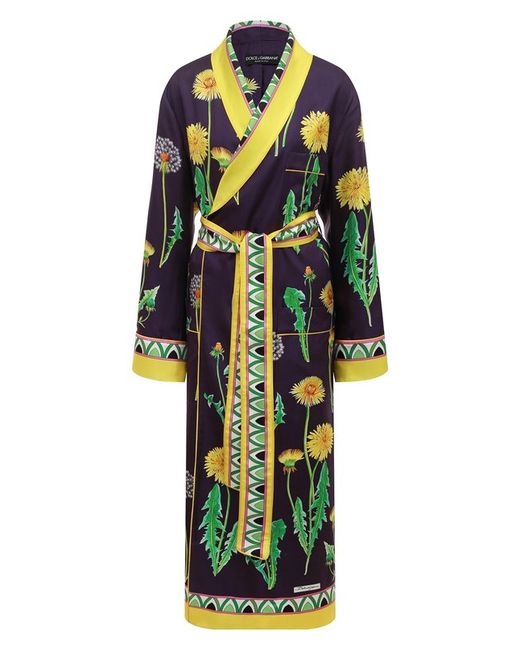 Dolce & Gabbana Шелковый халат