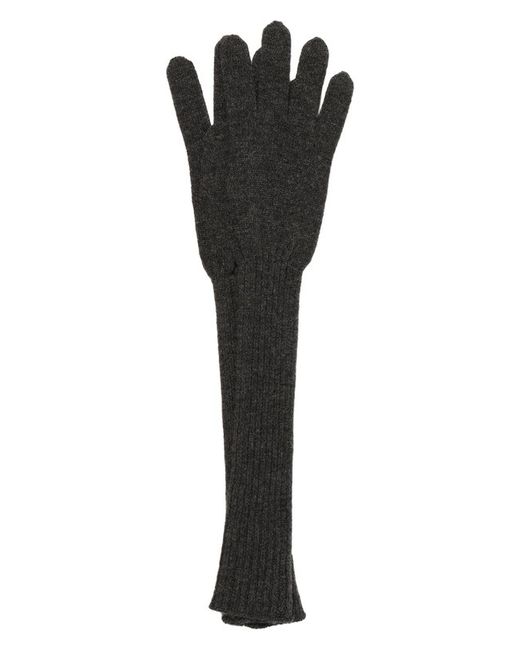 Tegin Удлиненные кашемировые перчатки