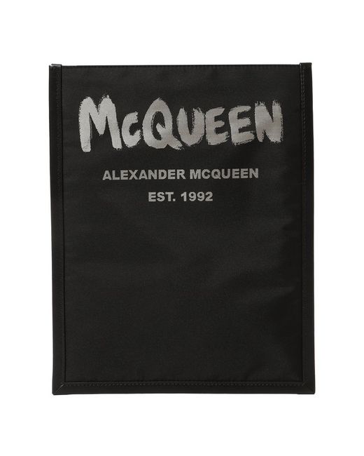 Alexander McQueen Текстильная сумка