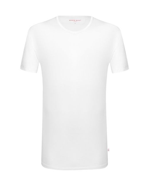 Derek Rose Хлопковая футболка с круглым вырезом