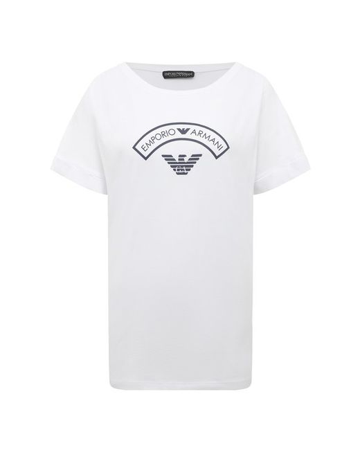 Emporio Armani Хлопковая футболка
