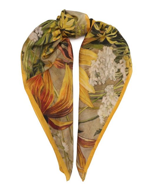 Gourji Шелковый платок Полевые цветы