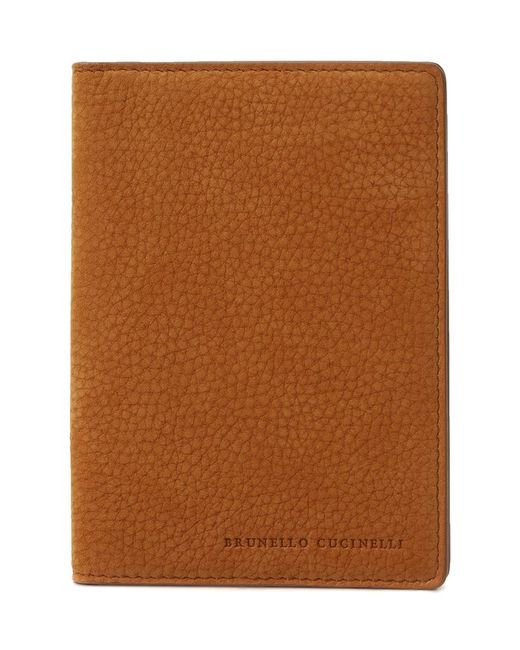 Brunello Cucinelli Замшевая обложка для паспорта