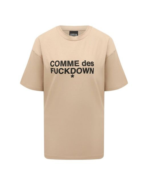 Comme Des Fuckdown Хлопковая футболка