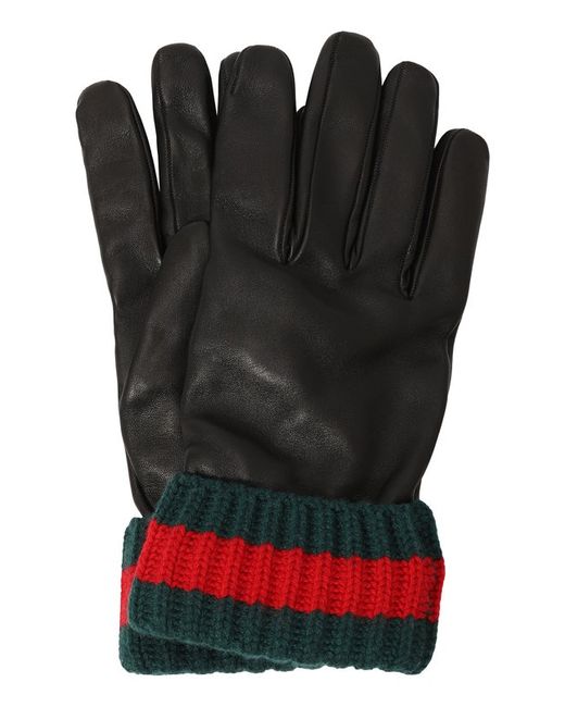 Gucci Кожаные перчатки