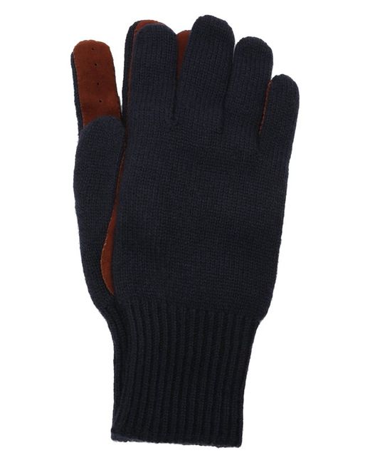 Brunello Cucinelli Комбинированные перчатки