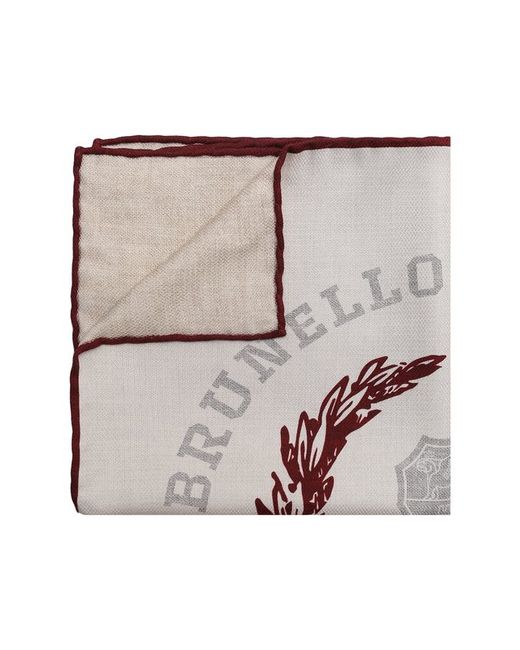 Brunello Cucinelli Шелковый платок