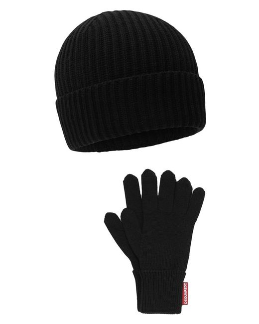 Dsquared2 Комплект из шапки и перчаток