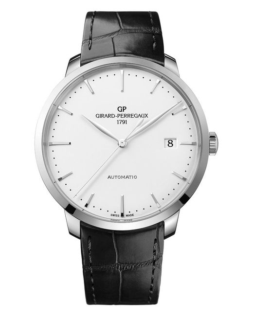 Girard-Perregaux Часы Steel Date White
