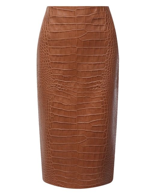 Ralph Lauren Кожаная юбка