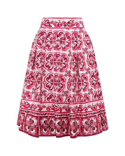 Dolce & Gabbana Хлопковая юбка