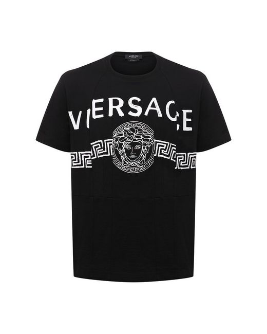 Versace Хлопковая футболка