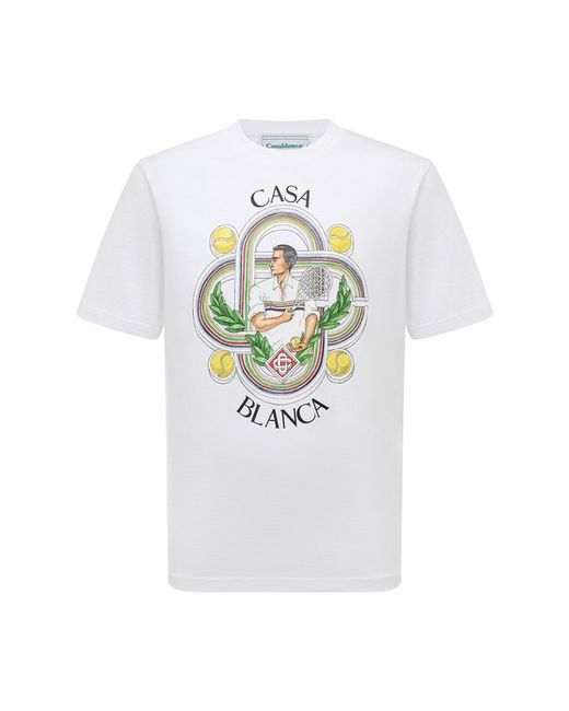 Casablanca Хлопковая футболка