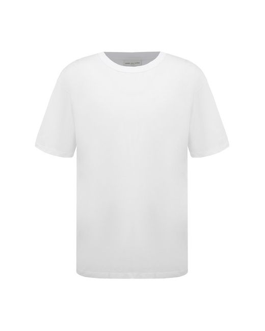 Dries Van Noten Хлопковая футболка
