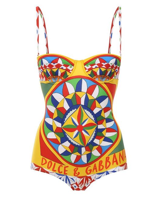 Dolce & Gabbana Слитный купальник