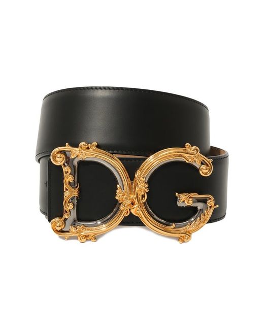 Dolce & Gabbana Кожаный ремень