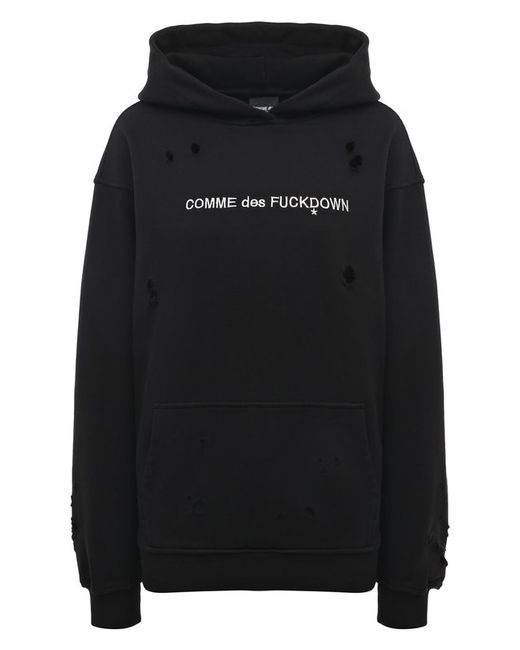 Comme Des Fuckdown Хлопковое худи