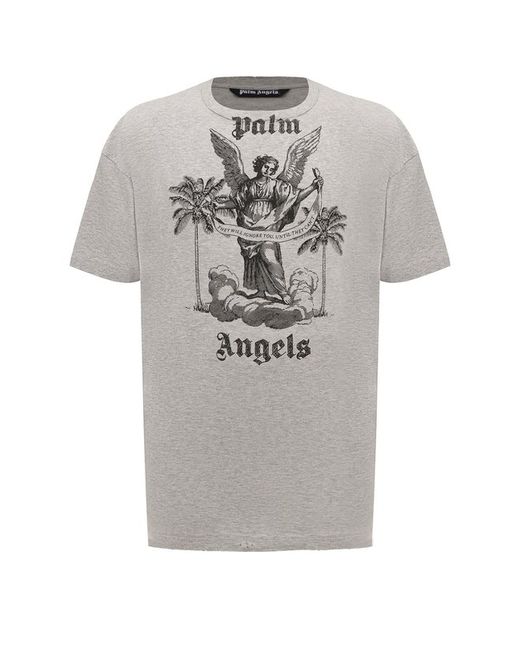 Palm Angels Хлопковая футболка
