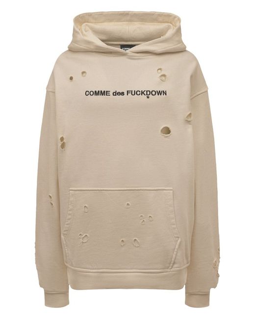 Comme Des Fuckdown Хлопковое худи