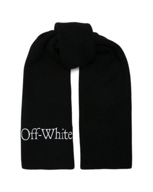 Off-White Шерстяной шарф