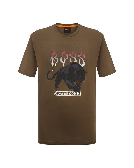 Boss Хлопковая футболка