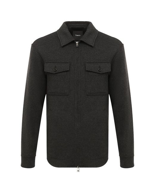Theory Куртка-рубашка из шерсти и кашемира