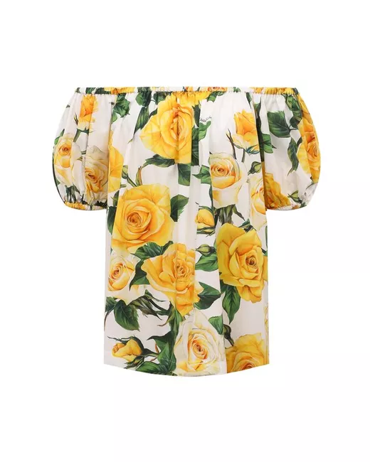 Dolce & Gabbana Хлопковая блузка