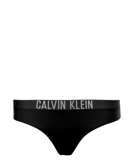 Calvin Klein Плавки-бикини с логотипом бренда