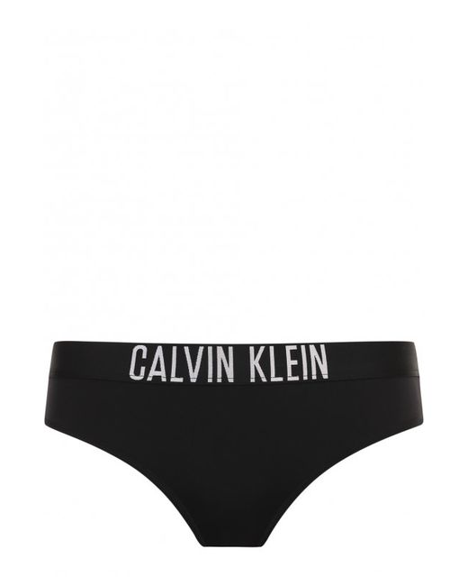 Calvin Klein Однотонные плавки-бикини с логотипом бренда