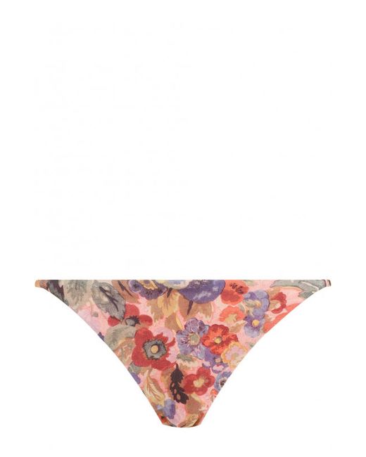 Zimmermann Плавки-бикини с цветочным принтом