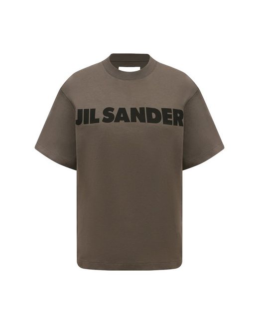 Jil Sander Хлопковая футболка
