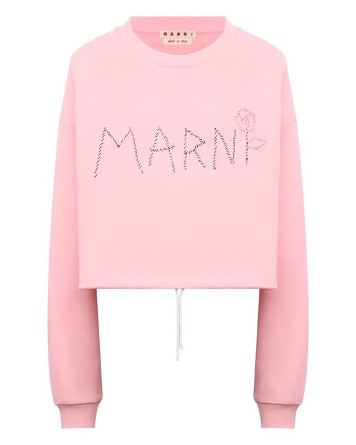 Marni Хлопковый свитшот