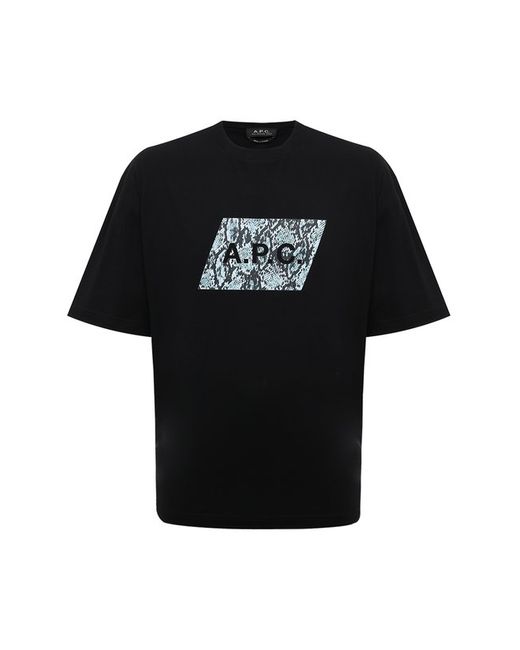 A.P.C. Хлопковая футболка