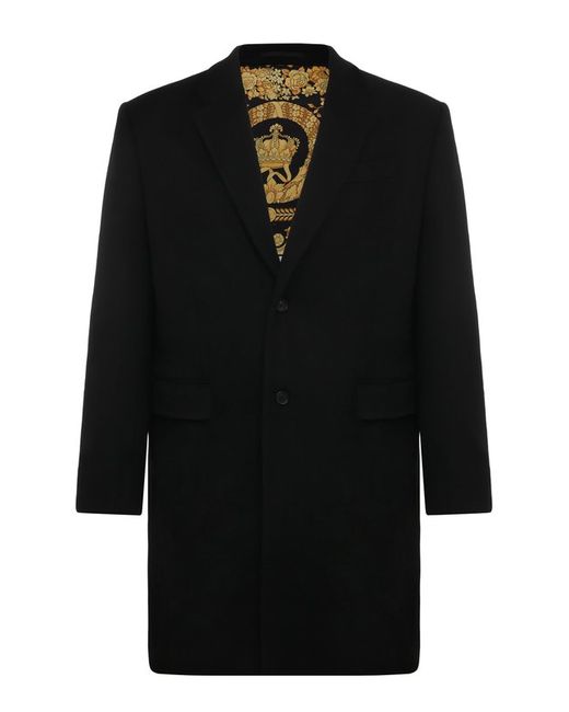 Versace Шерстяное пальто