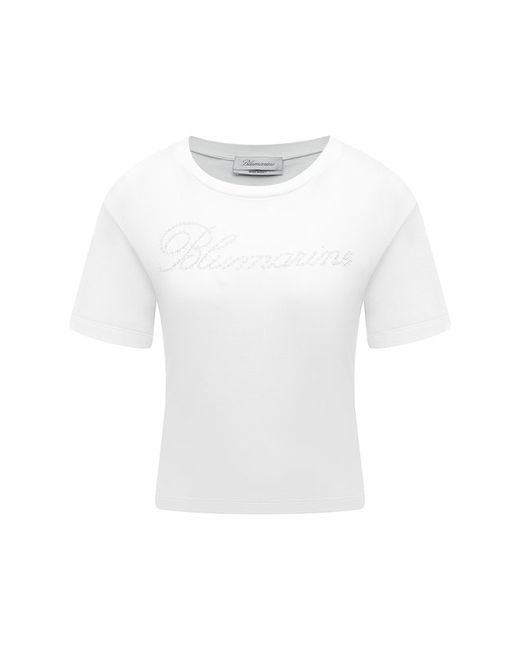 Blumarine Хлопковая футболка