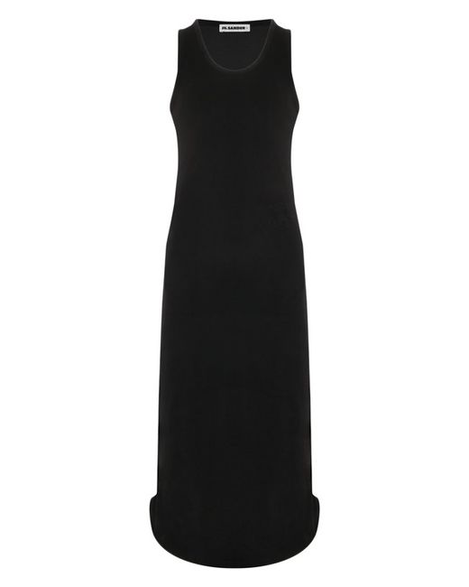 Jil Sander Хлопковое платье